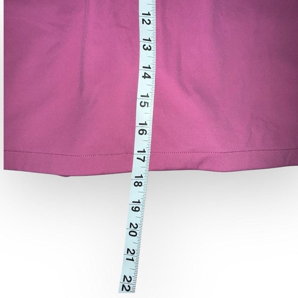 TRAVIS MATHEW MOVEKNIT TIE SKORT XXL - Red Violet (Pink) - Picture 10 of 13